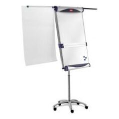 Κινητό μαγνητικό Flipchart Nobo Piranha - πίνακας λευκός 100x70cm (1901920)