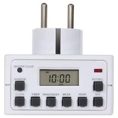 Maclean Ψηφιακός χρονοδιακόπτης MCE30G Χρονόμετρο - ψηφιακός προγραμματιστής, γερμανική πρίζα.