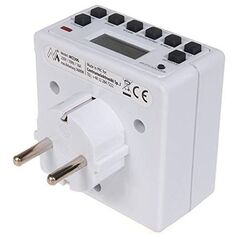 Maclean Ψηφιακός χρονοδιακόπτης MCE30G Χρονόμετρο - ψηφιακός προγραμματιστής, γερμανική πρίζα.