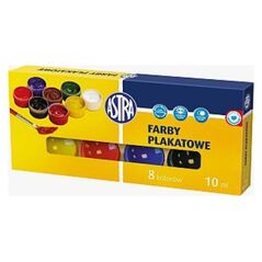 Astra Χρώματα αφίσας 8 χρώματα/10 ml