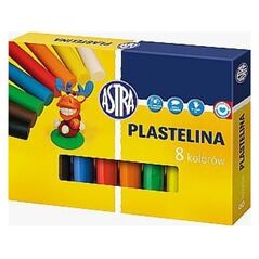 Πλαστελίνη Astra 8 χρωμάτων