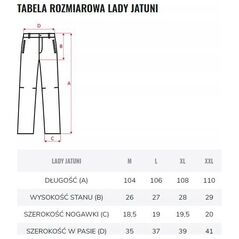 Hi-Tec SPODNIE LADY JATUNI BLACK S