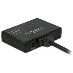 Delock Διαχωριστής 1x είσοδος HDMI > 2x έξοδος HDMI (87700)