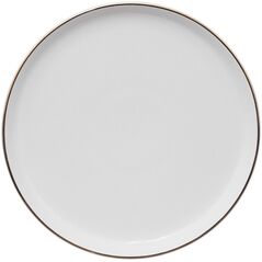 Πιάτα επιδόρπια πορσελάνινα SUBLIMA, χρυσό περίγραμμα, 6 τεμάχια x Ø 20 cm