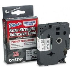 18mm ΜΑΥΡΗ ΣΕ ΛΕΥΚΟ ΚΟΛΛΗΤΙΚΗ ΤΑΙΝΙΑ (TZS241)