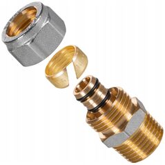 Σύνδεσμος ευθύς συμπίεσης (βιδωτός) GZ - 16x2-3/4 TurboSKIN COMAP