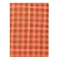 Donau Φάκελος με λάστιχο A4 σε καρό πορτοκαλί