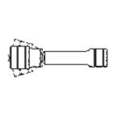 Teng Tools Ευέλικτη Προέκταση 3/8"75mm ( 01101708)