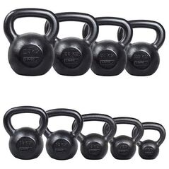 Kettlebell HMS KZG04 μαντεμένιο 4 kg