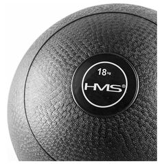 HMS Ιατρική Μπάλα Slam Ball 18kg μαύρη (PSB18)