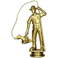 Tryumf Πλαστικό Αγαλματίδιο Ψαράς F192/G