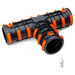 Rehau Κάλυμμα τριπλής σύνδεσης RAUTHERMEX μικρό 7 III γεν. 6-126, μήκ. 585