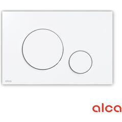 ALCADRAIN THIN - Κουμπί ελέγχου για ενσωματωμένα συστήματα, λευκό-γυαλιστερό