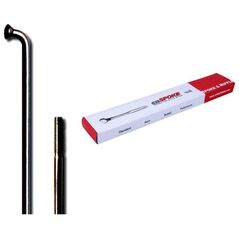 Cn Spoke Ακτίνες STD14 2.0-2.0-2.0 ανοξείδωτο ατσάλι 272mm μαύρες + νύπια 144τμχ.