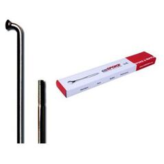 Cn Spoke ακτίνες STD14 2.0-2.0-2.0 ανοξείδωτο ατσάλι 292mm μαύρες + νύπλες 144τμχ. (CN-STD292C)