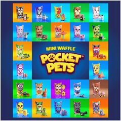 *****Μικρά τουβλάκια βάφλες PocketPets Ślimak 07146