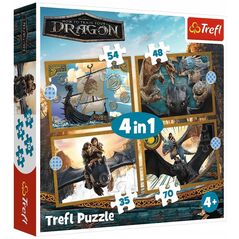 PUZZLE 4w1 Δρακοημέρες HowToTrainYourDragon 34678
