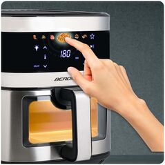 Φριτέζα χωρίς λάδι Air fryer Berdsen BD-656 ασημί
