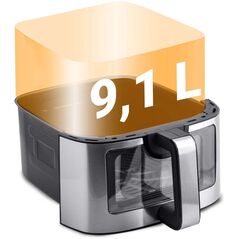 Φριτέζα χωρίς λάδι Air fryer Berdsen BD-656 ασημί