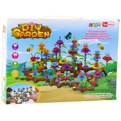 Σετ Κατασκευαστικά Τουβλάκια Δημιουργικός Κήπος Λουλούδια 198 τεμ. EDUKAMP