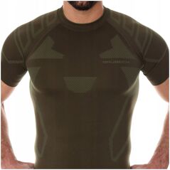 Brubeck SS13000 Ανδρικό μπλουζάκι RANGER PROTECT χακί XXXL