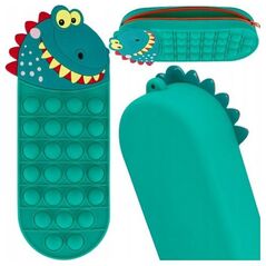 Κασετίνα Starpak PIORNIK ΣΙΛΙΚΟΝΗ POP-IT 1ZAM DINO STK PB