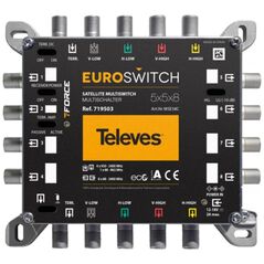 Televes EuroSwitch Televes 5x5x8 ref. 719503