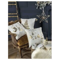 Μαξιλάρι L´Oca Nera L´Oca Nera με χριστουγεννιάτικες κάλτσες 45x45 cm