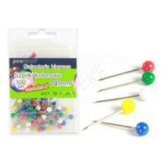 Penword Καρφίτσες 14 mm χρωματιστές στάνταρ