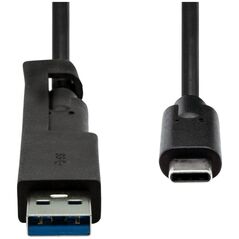 Καλώδιο USB ProXtend USB-A + USB-C - USB-C 1 m Μαύρο (USBCWA-001)