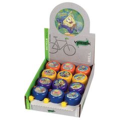 Widek Κουδούνι Ποδηλάτου SPONGE BOB Μίγμα Χρωμάτων Κουτί 12 τεμ (WDK-S361)