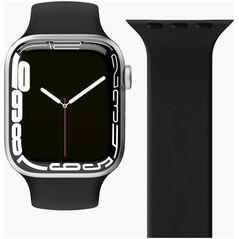 Λουράκι ρολογιού VonMählen για Apple Solo Loop Θήκη 2 Ζώνη L μαύρο Schwarz (AWS00028)
