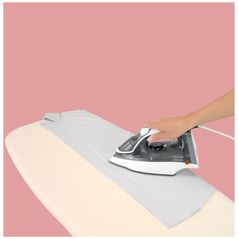 BRABANTIA κάλυμμα σιδερώστρας 124x38 cm Denim Grey (B) 8 mm τσόχα 236204