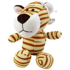 Λούτρινο Λούτρινο Τίγρης με Βεντούζα Κρεμ 23 x 12 cm EDUKAMP