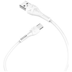Καλώδιο USB Hoco USB-A - USB-C 1 m Λευκό (6931474710512)