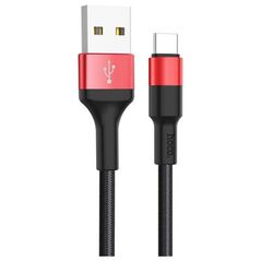 Καλώδιο USB Hoco USB-A - USB-C Κόκκινο (6957531080251)