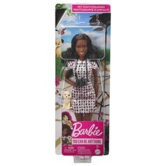 Κούκλα Barbie Mattel Καριέρα - Φωτογράφος κατοικίδιων ζώων (HCN10)