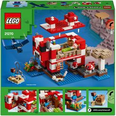 Minecraft Σπίτι Μανιταροαγελάδας (21270)