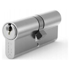 Κύλινδρος κλειδώματος GERDA, 40x50 mm, 3 κλειδιά, επινικελωμένος.