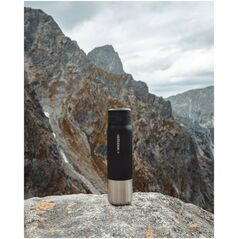 Φιάλη φιλτραρίσματος Wessper B2 STAINLESS STEEL Actitex™ 1000ml Μαύρο (WES276-1000-BK_K)