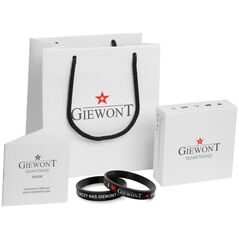 Έξυπνο βραχιόλι Giewont GW200-9 Μαύρο