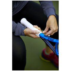 Wilson Pro Overgrip Διάτρητη λαβή, λευκό, 12 τεμ.