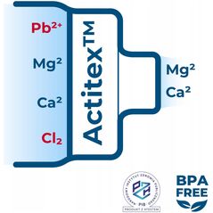 Φιάλη φιλτραρίσματος Wessper B2 STAINLESS STEEL Actitex™ 1000ml Κίτρινο (WES276-1000-YL_K)