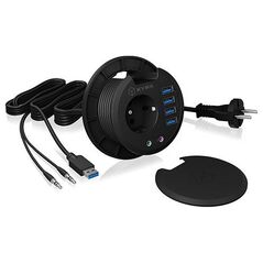 HUB USB Icy Box 4x USB-A 3.0 (IB-HUB1430)