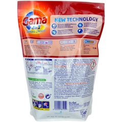 Vizir Gama Universal - Κάψουλες πλυντηρίου, καθολικές - 60 τεμάχια