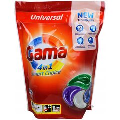 Vizir Gama Universal - Κάψουλες πλυντηρίου, καθολικές - 60 τεμάχια