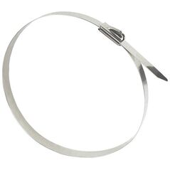 Οργανωτής Alcasa Alcasa KAB-E30X79 καλωδιοδέτης Απελευθερώσιμος καλωδιοδέτης Ανοξείδωτο ατσάλι 20 τεμ.