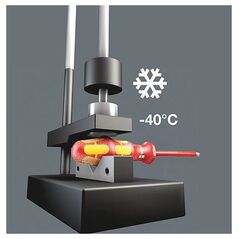 Σετ κατσαβιδιών Wera Kraftform Σειρά 100 με μειωμένη διάμετρο άξονα και λαβής (05135961001)