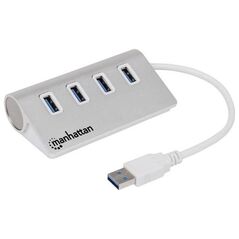HUB USB Manhattan 4x USB-A 3.0 (163767)
