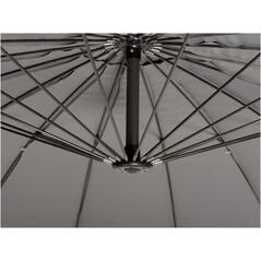 Ομπρέλα κήπου Beliani Calabria II σκούρο γκρι 268 εκ